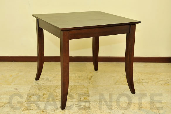 アジアン家具 優美な曲線を描くエレガントなテーブル