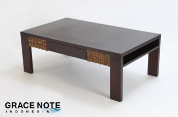 アジアン家具 ミニマリストなデザインが魅力的なローテーブル