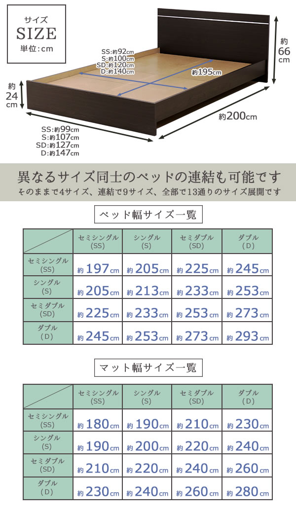 モダンデザインパネル　シルバーラインベッド 284　日本製