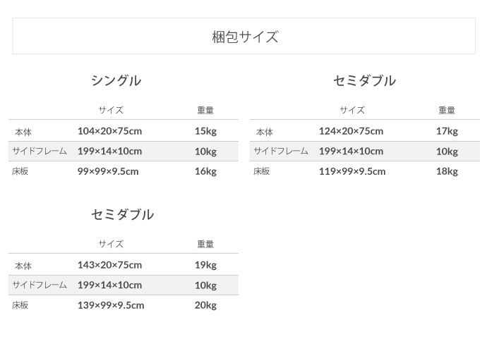 日本製無塗装ヒノキすのこベッド：スタンダードタイプ　低ホルムアルデヒド・高さ調整付きを通販で激安販売