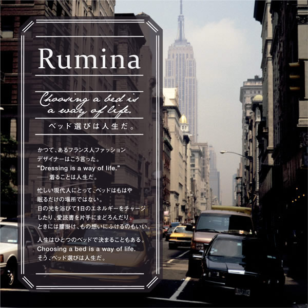 ブラック＆ウォルナット・バイカラー収納ベッド【Rumina】ルミナを通販で激安販売