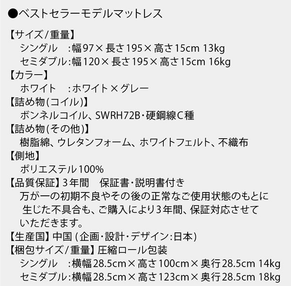 敷布団も使える市販衣装ケース対応収納ベッド【Clark】ロータイプを通販で激安販売