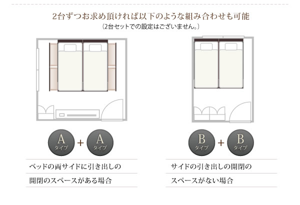 日本製・連結対応すのこも選べる収納ベッド【Conforto】コンフォルトを通販で激安販売