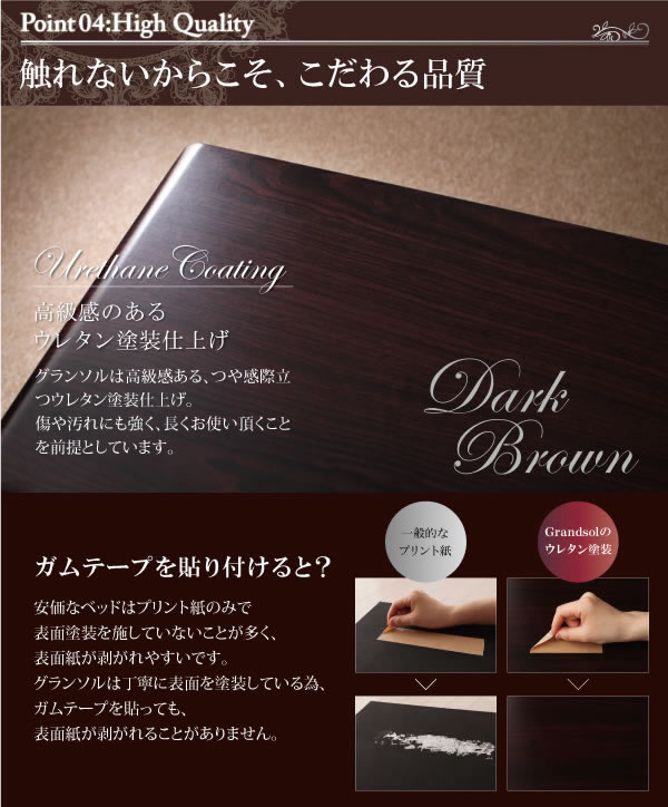【Grandsol】グランソル クイーンサイズ限定BOXタイプ収納ベッドの激安通販