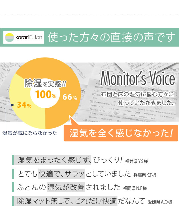 吸湿する1枚で寝られるオールインワン敷布団【カラリフトン】を通販で激安販売