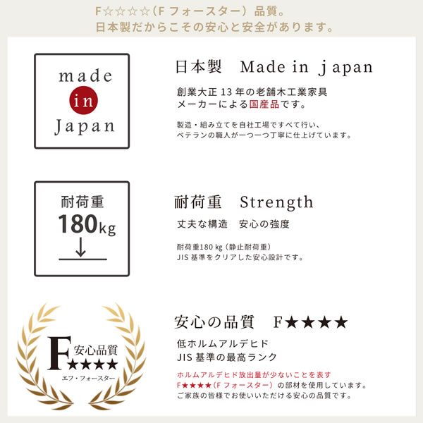 布団が干せるチェストベッド ヘッドレス【Helene】頑丈すのこを通販で激安販売