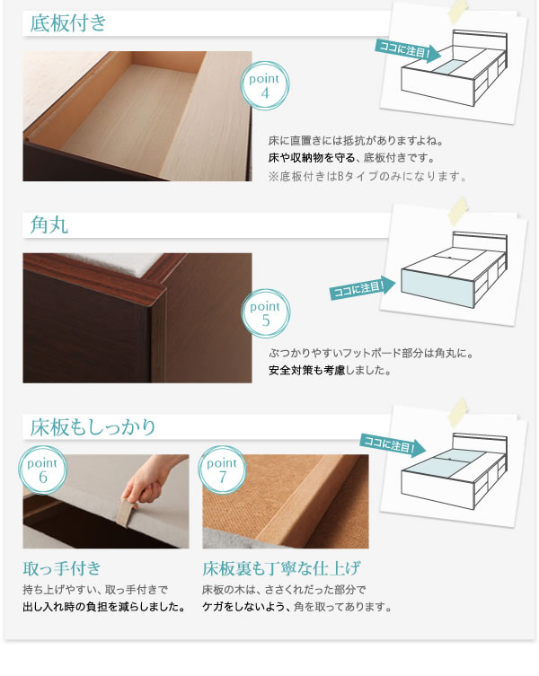 日本製連結仕様ファミリーチェストベッド【Eliza】イライザを通販で激安販売