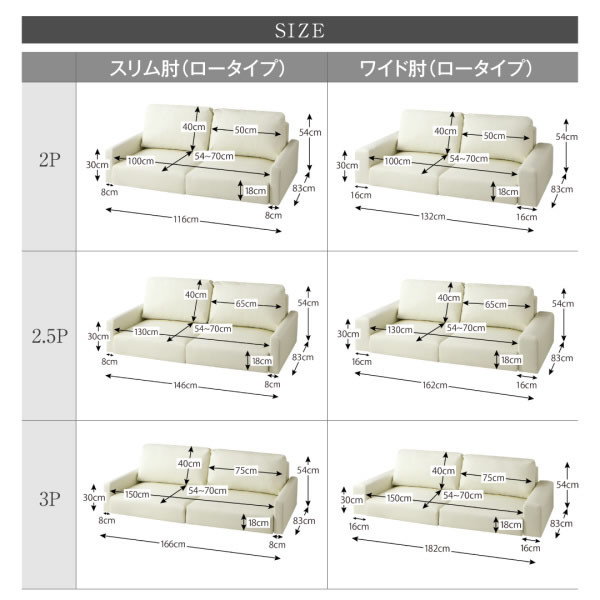 肘幅・背もたれ高さも選べるレザー仕様フロアソファ【Hahnii】ハーニーを通販で激安販売