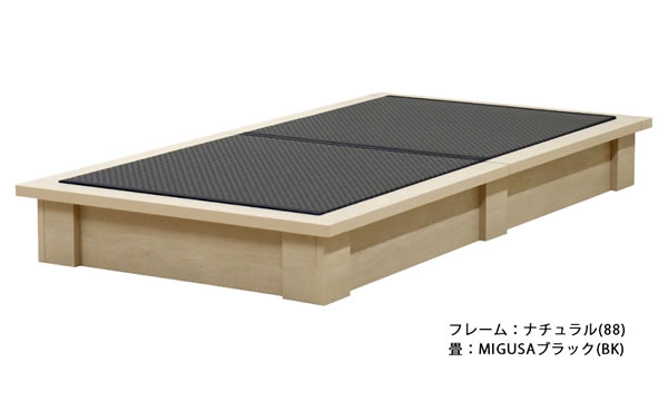 天然い草・美草畳が選べるロータイプ国産畳ベッド【紫陽花】を通販で激安販売