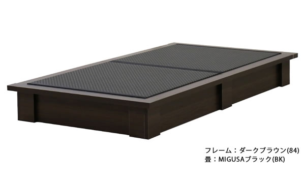 天然い草・美草畳が選べるロータイプ国産畳ベッド【紫陽花】を通販で激安販売