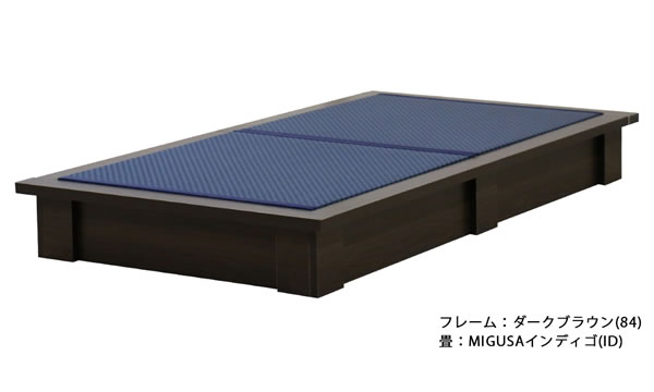 天然い草・美草畳が選べるロータイプ国産畳ベッド【紫陽花】を通販で激安販売
