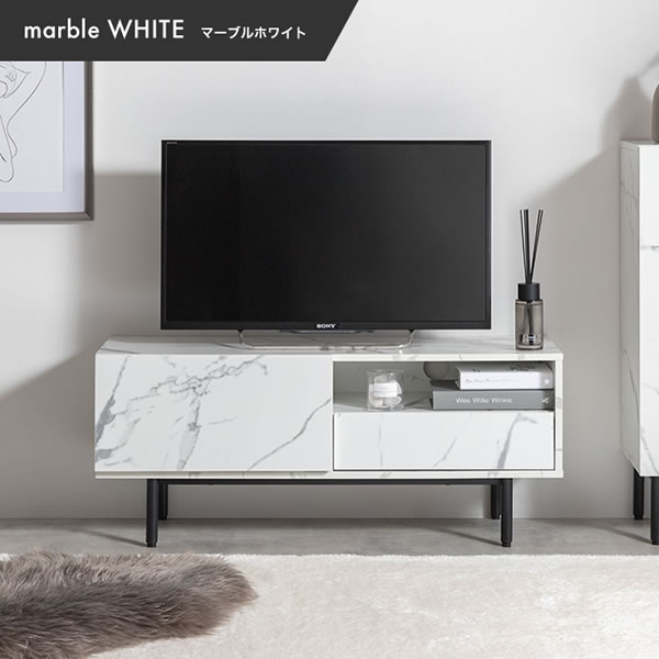 大理石柄デザインテレビボード【Marble】を通販で激安販売