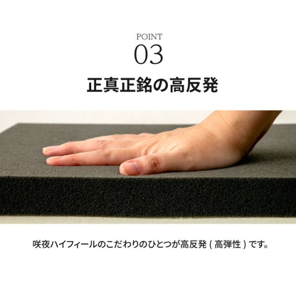 画像17: 超高弾性・超高密度・高反発ウレタンマットレス【咲夜ハイフィール】 (17)