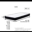 画像16: ショートセミシングルからクイーン・キングまで多サイズ展開ポケットコイルマットレス【Hedvika】 (16)