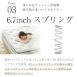 画像12: 最上級の寝心地！日本製ピロートップ付きポケットコイルマットレス【咲夜No way】 (12)