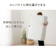 画像11: メンテナンスが簡単！薄型三つ折りポケットコイルマットレス10cm厚 (11)