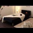 画像4: ポケット付き脚付きスプリングマットレスベッド　CS-10　【動画説明付き】 (4)