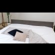 画像5: シンプルでおしゃれなパネル付き連結ベッド【Sabrina】 日本製 (5)
