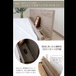 画像4: シンプルで使いやすい棚コンセント付き連結ベッド【Sandra】 日本製 (4)