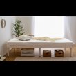 画像3: ローベッドにもできるヘッドレス仕様脚長すのこベッド【Carmela】 (3)