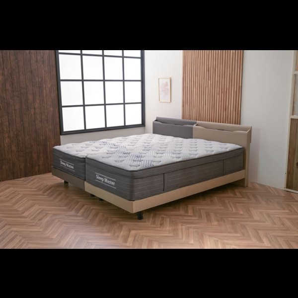 画像5: オーク突板仕様高級デザインすのこベッド【Bernt】 (5)