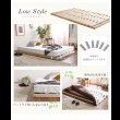 画像10: 3段階高さ調整付き総ヒノキベッド【Louisa】 価格訴求品 (10)