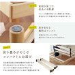 画像7: 天然木パイン材仕様すのこベッド【Karen2】 高さ調整付き (7)