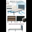 画像6: シンプルデザインファブリックベッド【Fermo】 (6)