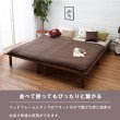 画像13: 布団サイズに合わせたロングサイズすのこベッド【Palmiro】高さ調整付き (13)