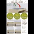 画像7: 布団対応！日本製高さ調整付きヘッドレスベッド【Alma】 (7)