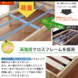 画像10: 棚付き・カントリー調すのこベッド【Cielo】シエロ Renew！お買い得 (10)