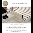 画像6: アンティーク調デザインホワイトパイン材仕様すのこベッド【Irene】 (6)