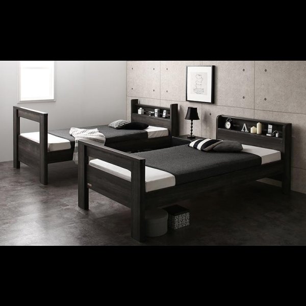 画像4: おしゃれで頑丈な二段ベッド【Craig】クレイグ (4)