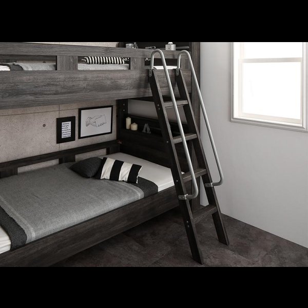 画像7: おしゃれで頑丈な二段ベッド【Craig】クレイグ (7)