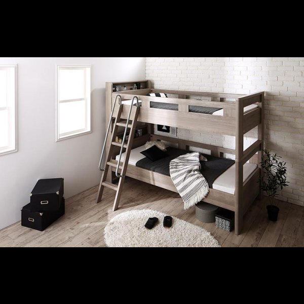 画像13: おしゃれで頑丈な二段ベッド【Craig】クレイグ (13)