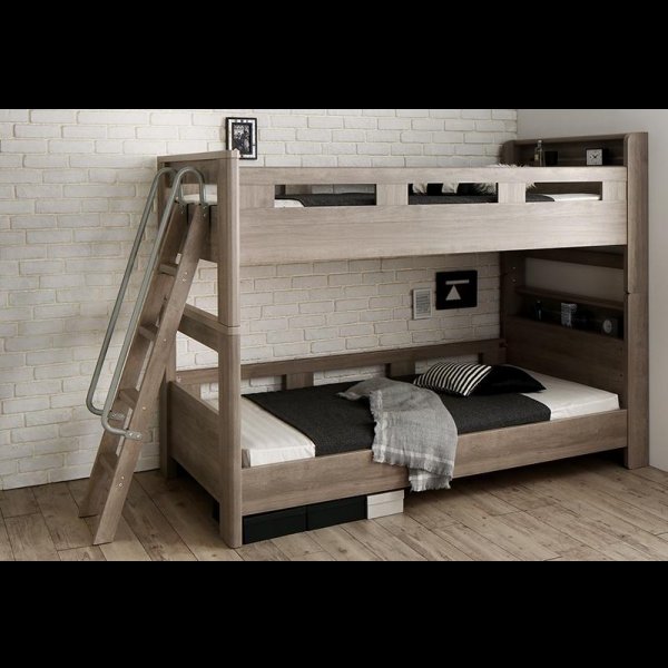 画像16: おしゃれで頑丈な二段ベッド【Craig】クレイグ (16)