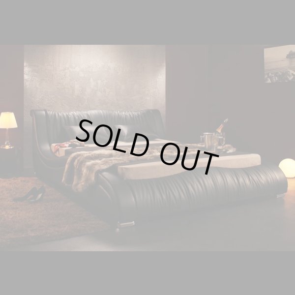 画像4: 高級レザー仕様デザイナーズベッド【Fortuna】フォルトゥナ　５年保証付き (4)