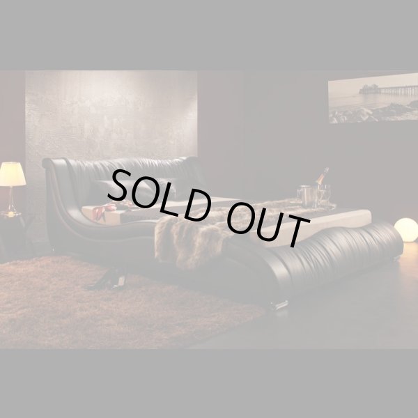 画像12: 高級レザー仕様デザイナーズベッド【Fortuna】フォルトゥナ　５年保証付き (12)