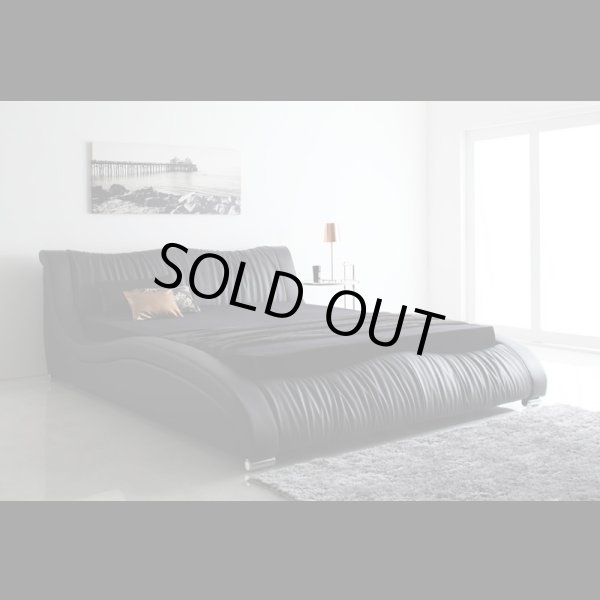 画像5: 高級レザー仕様デザイナーズベッド【Fortuna】フォルトゥナ　５年保証付き (5)