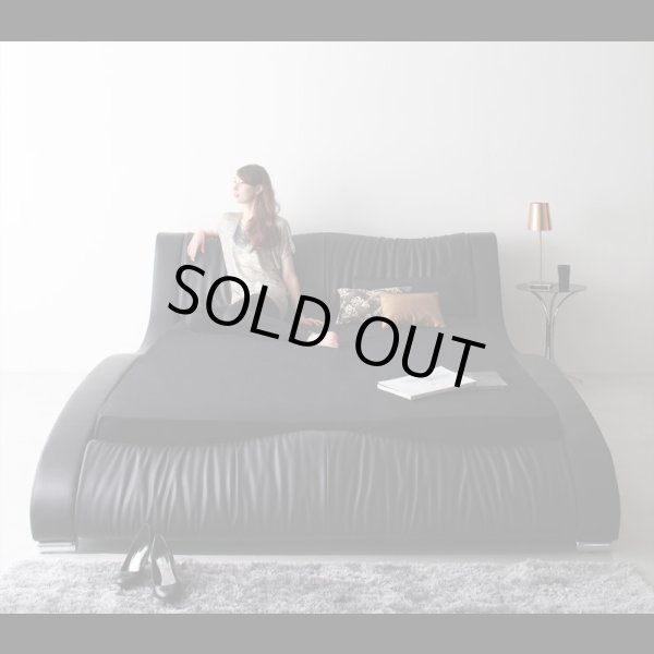 画像10: 高級レザー仕様デザイナーズベッド【Fortuna】フォルトゥナ　５年保証付き (10)