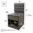 画像12: 高級感を感じられるホテルスタイルステーションベッド【Pascal】 (12)