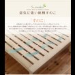 画像10: 天然木桐材仕様すのこベッド【Aeration】エアレーション (10)