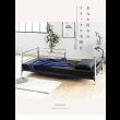 画像7: ショートセミシングル限定モダンデザインコンパクトスチールベッド【Nathan】 (7)