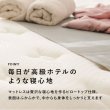 画像3: ピロートップ付きホテルスタイル脚付きマットレスベッド【Phyllis】 (3)