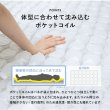 画像8: ピロートップ付きホテルスタイル脚付きマットレスベッド【Phyllis】 (8)