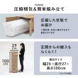 画像14: ピロートップ付きホテルスタイル脚付きマットレスベッド【Phyllis】 (14)