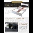 画像7: 格安すっきりデザイン床下スペース付きベッド【Khronos】クロノス (7)