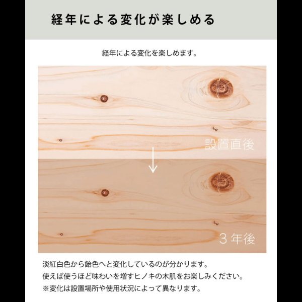 画像15: 日本製無塗装ひのきすのこベッド：スピード配送対応 低ホルムアルデヒド・高さ調整付き (15)