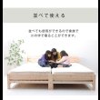画像34: 日本製無塗装ひのきすのこベッド：スピード配送対応 低ホルムアルデヒド・高さ調整付き (34)