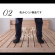 画像10: 耐荷重500kg！高さも変えられる！国内産ひのき仕様頑丈すのこベッド (10)
